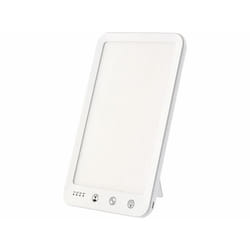 Lampe de luminothérapie - LUNARTEC - CCT 10 000 lux - Blanc - 5 niveaux de luminosité - Sans UV