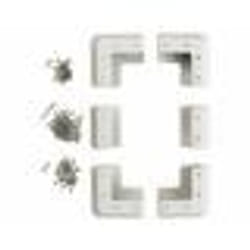 Kit de fixation pour panneau solaire - REVOLT - Aluminium - 200 W/h - Toiture solaire - 4 équerres