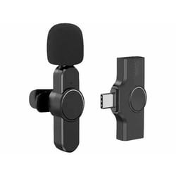 Microphone sans fil - CALLSTEL - Mini microphone USB-C - 10m de portée - 4h dautonomie - Streaming en direct