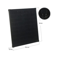 Panneau solaire mobile - REVOLT - 110 W - Monocristallin - Énergie indépendante - 60 W/h