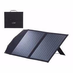 Panneau solaire mobile pliable 50 W - REVOLT - Solution solaire dappoint - 1 panneau - Surimposition de toiture
