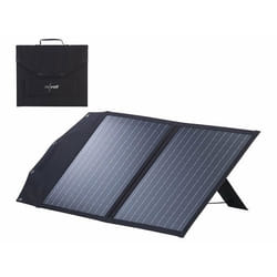 Panneau solaire mobile pliable 50 W - REVOLT - Solution solaire dappoint - 1 panneau - Surimposition de toiture