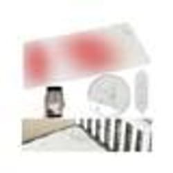 Sur-matelas chauffant connecté - Wilson - 160 x 80 cm - 2 zones de température - 6 niveaux de chauffage