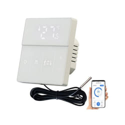Thermostat connecté et intelligent pour chauffage au sol - REVOLT - Blanc