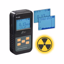 Compteur Geiger numérique - Non spécifié - Compact - Mesure alpha bêta gamma - Alarme réglable - Écran LCD