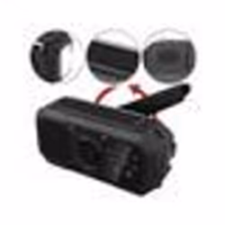 Radio de poche solaire & dynamo SOL-1540 avec lampe et chargeur USB