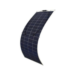 Panneau solaire monocristallin flexible - REVOLT - 200 W - Utilisation marine - Résistant aux intempéries - 12 V