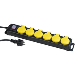 Multiprise dextérieur étanche 6 prises