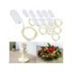 Guirlandes lumineuses à piles - Lunartec - 12 m - 24 micro LED blanc chaud - Intérieur - Contemporain