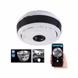 Caméra de surveillance IP panoramique - 7LINKS - IPC-530.wide - 2K - Vision nocturne - Connectée
