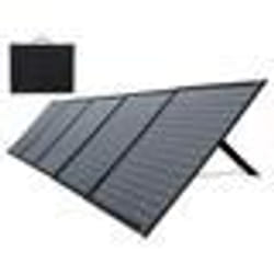 Panneau solaire mobile pliable 200 W - REVOLT - Monocristalline - Jardin Camping Bateau