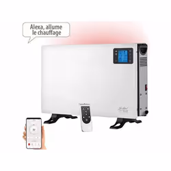 Convecteur connecté 2000 W EHZ-1650 avec télécommande