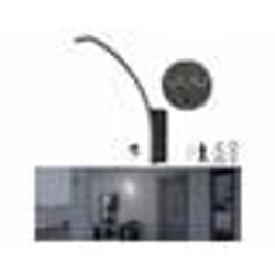 Applique murale LED dextérieur - LUNARTEC - Noir - Capteur PIR - 20W - Détection 9m