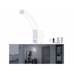 Applique murale LED dextérieur - LUNARTEC - avec capteur PIR - 1100 lm - blanc