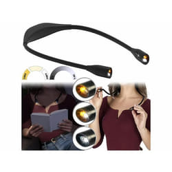 Lampe de lecture tour de cou rechargeable à LED