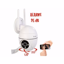 Caméra IP connectée dextérieur - 7LINKS - IPC-740 - 2K - Pan-Tilt - Suivi de personnes