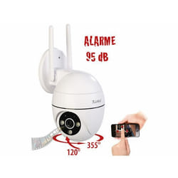 Caméra IP connectée dextérieur - 7LINKS - IPC-740 - 2K - Pan-Tilt - Suivi de personnes