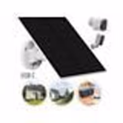 Panneau solaire - REVOLT - 5 W - pour caméra IP avec port USB-C