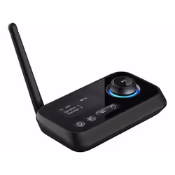 Récepteur et transmetteur audio bluetooth 5.0 BTR-450 - AUVISIO - Fonction multipoint - Sorties jack et optique