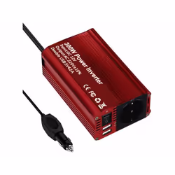 Convertisseur de tension - REVOLT - 300 W - Allume-cigare - 2 ports USB