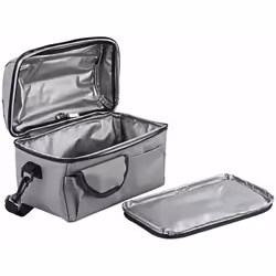 Sac isotherme - PEARL - 6 L - pliable et compact - étanche - bandoulière réglable