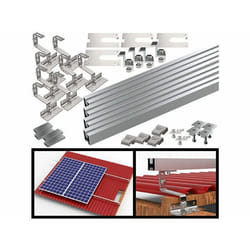 Kit de montage - Revolt - 34 pièces - Pour 2 panneaux solaires - Aluminium - Toitures anciennes et récentes