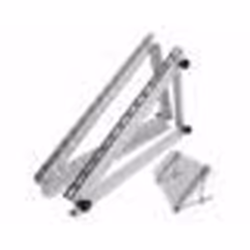Support réglable en aluminium pour panneau solaire 145 / 37 cm