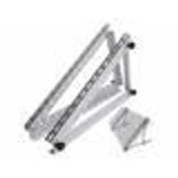 Support réglable en aluminium pour panneau solaire 145 / 37 cm