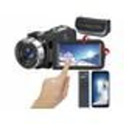 Caméscope connecté 8K UHD - Somikon - DV-910.uhd - Vision nocturne - Zoom numérique 18x - Écran tactile rotatif