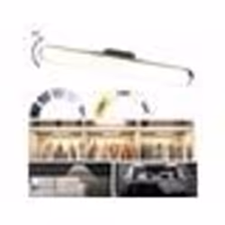 Lampe de lecture LED - Lunartec - 35 cm - Rechargeable USB - Luminosité réglable - Inclinable 45°