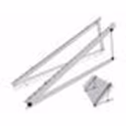 Support réglable en aluminium pour panneau solaire jusqu’à 556 cm de largeur