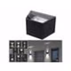 Applique murale LED solaire - Lunartec - Double faisceau - Éclairage up & down - IP54 - Énergie solaire