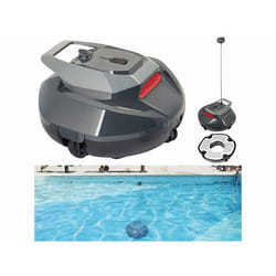 Robot nettoyeur de piscine - AGT - PRR-100 - Sans fil - 90 min dautonomie - 34 kg