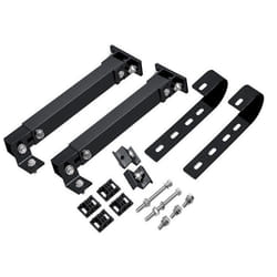 Supports de balcon pour panneaux solaires - noir