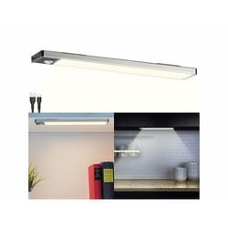 Réglette LED - Lunartec - 23 cm - Blanc chaud - Rechargeable USB - Détecteur de mouvement