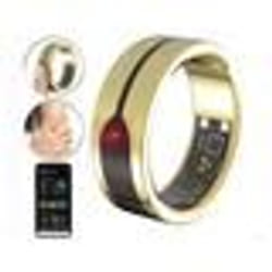 Bague connectée fitness coloris doré – taille 13 (US) / 68/69 (FR)