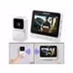Visiophone sans fil - Somikon - VSA-450 - Écran IPS 43 - Vision nocturne - Enregistrement SD
