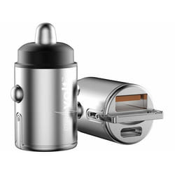 Chargeur allume-cigare - Revolt - USB-A / USB-C - Power Delivery 65W - Quick Charge 3.0 - 2 ports