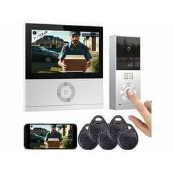Visiophone - Somikon - VSA-800.app - Full HD - Écran tactile 7 - Vision nocturne infrarouge