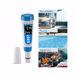 Analyseur deau - AGT - Écran LCD - Mesure pH TDS EC - Fonction ATC - IP55