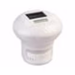Thermomètre de piscine - Infactory - PT-180 - Solaire - Doseur de chlore - LED multicolore