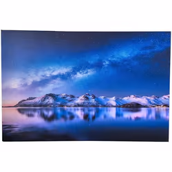 Tableau lumineux LED vacillantes Étoile filante
