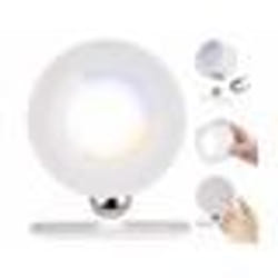 Applique murale rechargeable - Lunartec - LED CCT - Intensité variable - Coloris blanc - Design moderne