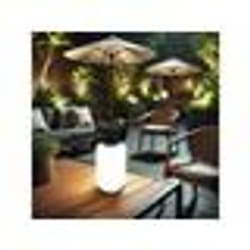 Lanterne dextérieur - Lunartec - Rechargeable LED 120 lm - Noir - Autonomie 10h - Design intemporel