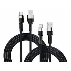 Câbles USB-A vers USB-C - Callstel - 1 m - Charge rapide - 66 W - Enroulables magnétiques