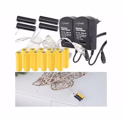 Adaptateurs secteur universels - Revolt - 2 adaptateurs - Alimentation 3-12V - 220g - 2 appareils simultanément