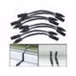 Câbles passe-fenêtres - Revolt - 35 cm - Compatibles MC4 - Pack de 8 - Étanches IP67
