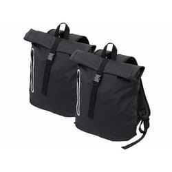 Sac à dos rolltop - Xcase - 19 L - Imperméable - Compartiment ordinateur - Réflecteur étanche