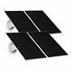 4 panneaux solaires 5 W pour caméra IP avec port USB-C