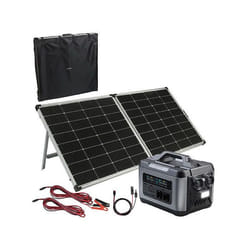 Batterie nomade - Revolt - HSG-1200 - 100 Ah - Panneau solaire - Quick Charge 3.0